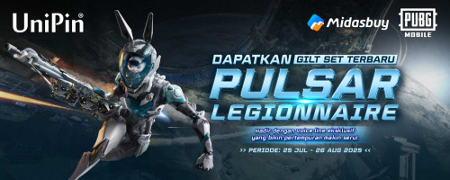 1st Draw Cuma 10 UC! Unlock Pulsar Legionnaire Set Sekarang via UniPin